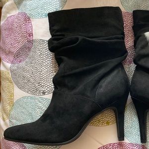 Style & Co. Women’s Black Suede Boots - Size 8.5